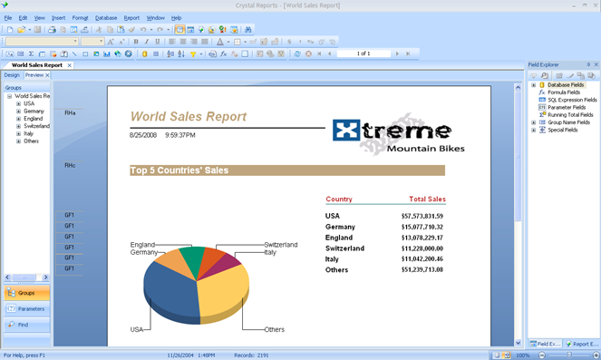 crystal reports runtime from sap